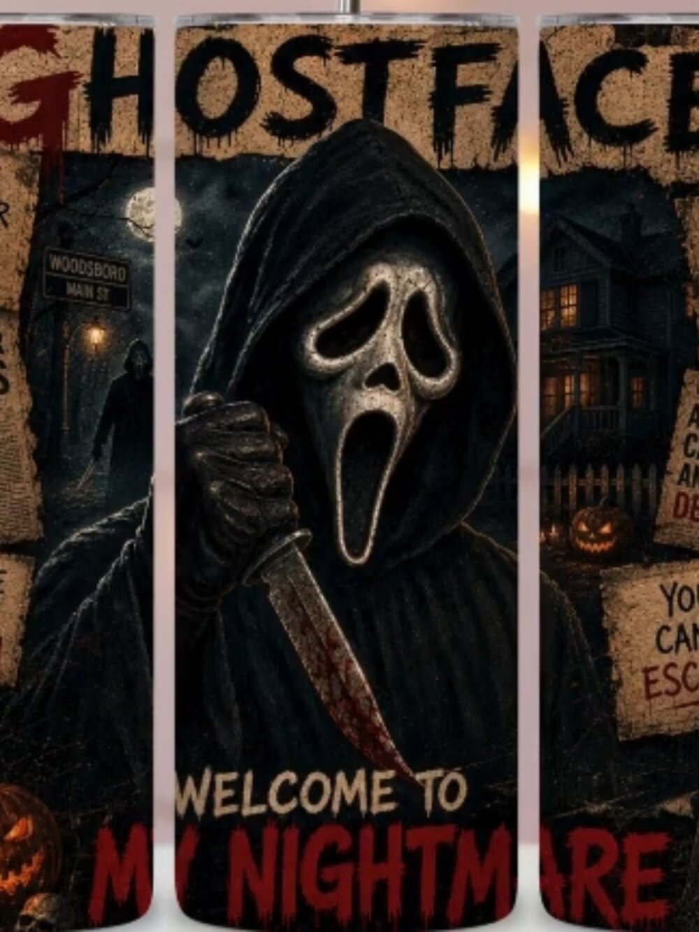 Ghostface Tumbler